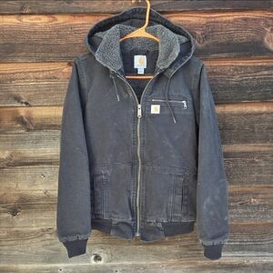 Carhartt Wildwood Jacket seen on Yellowstone Beth Dutton Faded Black. 100815 001